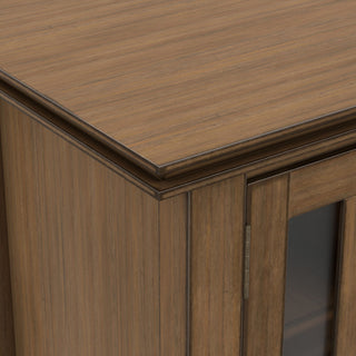 Artisan - TV Media Stand - Rustic Natural Aged Brown