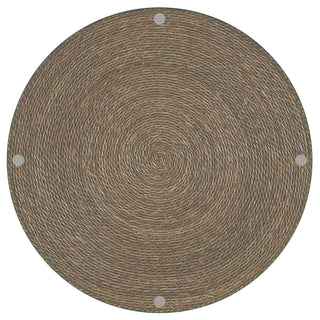 Burma - Round Side Table - Light Brown