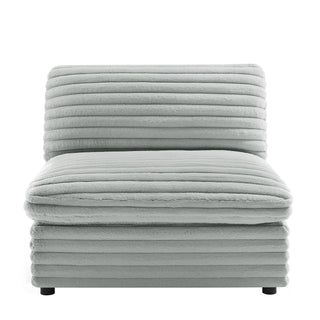 Jenny - rmless Slipper Chair - Gray