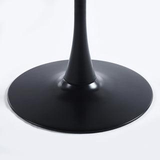 Mid-Century Tulip Table With Round Top, Pedestal Base