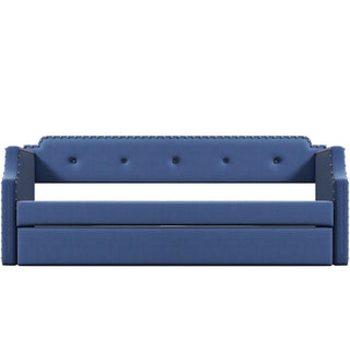 Upholstered Daybed With Trundle