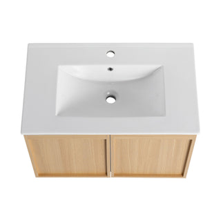 Floating Bathroom Vanity With Sink Combo