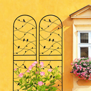Garden Rustproof Trellis For Climbing Plants