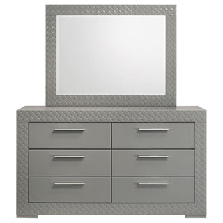Pierce - 6 Drawer Dresser And Mirror
