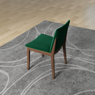 Laura - Mid-Century Modern Solid Wood Dining Chair (Set of 2)