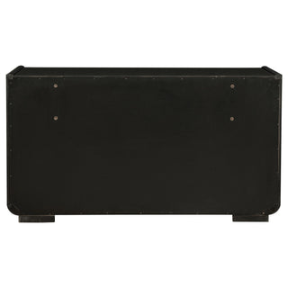 Bangor - 8 Drawer Bedroom Dresser Cabinet - Black