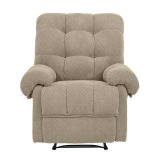 Manual Recliner, Padded Footrest