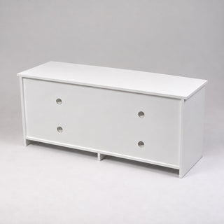 TV Stand For TVs Up To 50" With Open Shelves And Cable Management