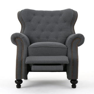 Modern Manual Push Back Recliner Chair