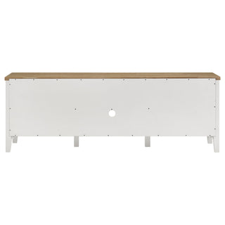 Evanston - 2 Door Stand - White