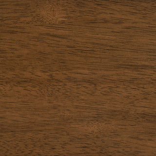 Flynn - Round Glass Top Dining Table - Brown