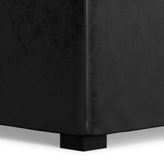 Avalon - Upholstered Square Coffee Table Storage Ottoman
