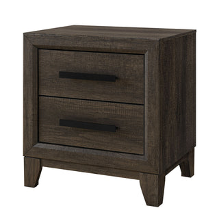Harry - Nightstand With 2 Drawers - Brown