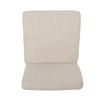 Contemporary Dining Chair With Upholstered Seating And Tapered Legs