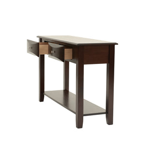Simple Style Table With Shelf