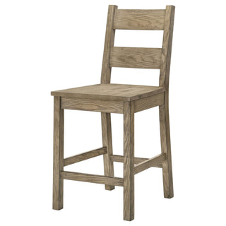 Cressley - Counter Chair (Set of 2) - Light Oak