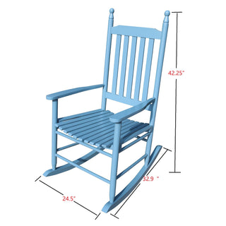 Wooden Porch Rocker Chair
