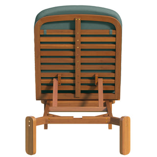Outdoor Chaise Lounge With Adjustable Backrest