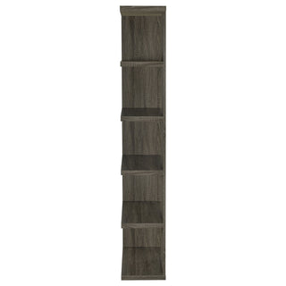 5 Shelf Bookcase - Gray