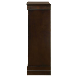 Janson - 5 Drawer Bedroom Chest - Cappuccino