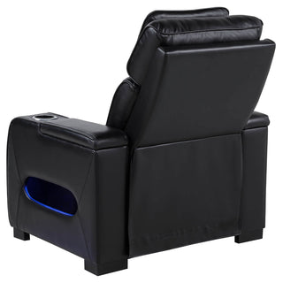Isadora - Power Recliner With Dual Power Adjustments - Black
