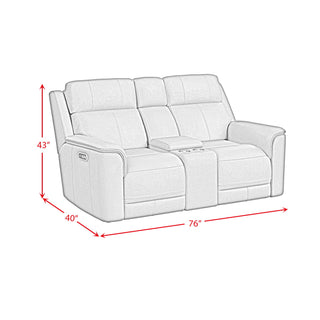 Mustang - P3 Loveseat With Console