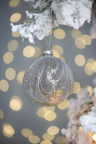 Decorative Hanging Ball Christmas Tree Ornaments For Holiday Party Decorations (Set of 6)