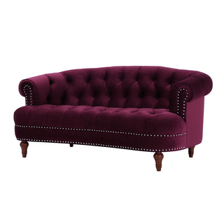La Rosa - Victorian Chesterfield Loveseat