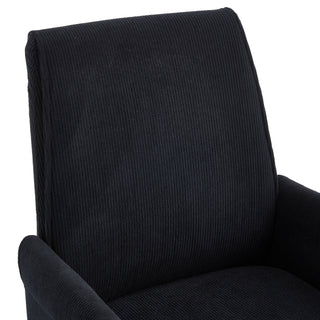 Ergonomic Mid-Back Office Chair With Gold Base
