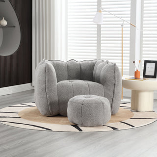 Soft Bean Bag Chair With High Resilient Foam