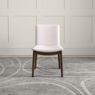 Laura - Mid-Century Modern Solid Wood Dining Chair (Set of 2)