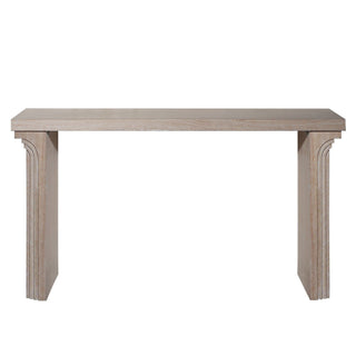 Console Table With Decorative Molding