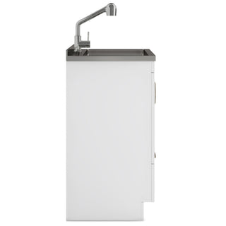 Cardinal - Laundry Cabinet With Faucet And Sink - White