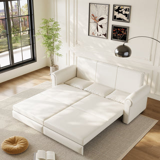 Chesterfield Sofa & Pull Out Bed