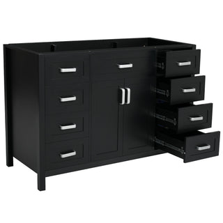 Bathroom Vanity Cabinet Only With 2 Soft Close Doors And 8 Drawers