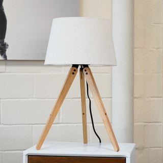 Decorative LED Desk Lamp, 3 Legged - Natural