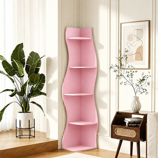 5 Tier S - Shaped Corner Shelf For Living Room