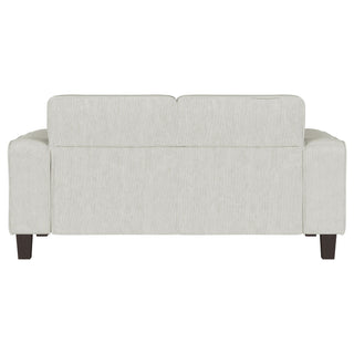 Xana - Track Arm Tufted Loveseat - Greige