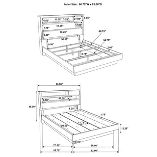 Edmondson - Bedroom Set With Bookcase Headboard