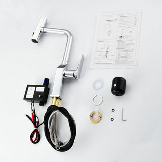 Touchless Kitchen Faucet With LED Display