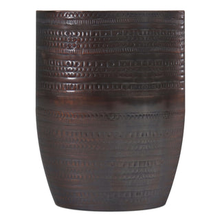 Johnsen - Handcrafted Large Metal Accent Table