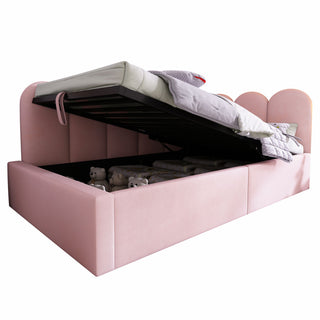 Upholstered Daybed With Hydraulic Storage