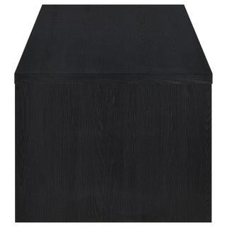 Canyon - Lift Top Table With Dual Drawers Storage Solution - Black