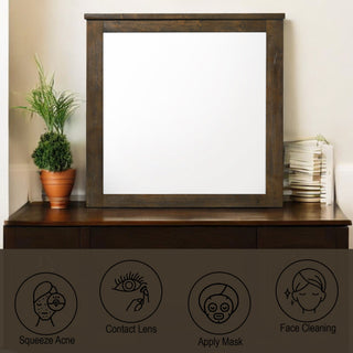 Merrilee - Mirror - Oak