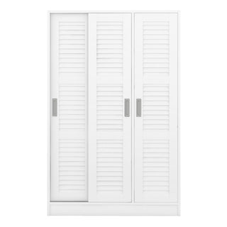3 Door Shutter Wardrobe & Shelves