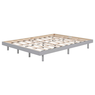 Modern Floating Platform Bed Frame