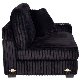 Contemporary Style Chair With Cup Holder Armrest