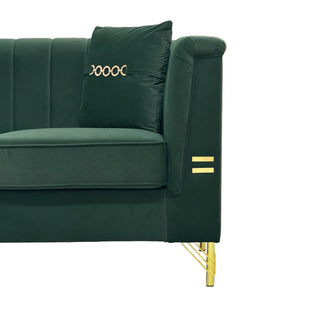 Upholstered 3 Seater Sofas Living Room Furniture (Set of 2)