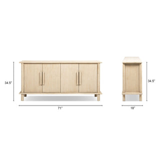 Milo - 4 Door Sideboard - Natural