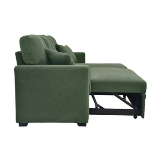 Sleeper Sectional With Pull Out Bed, Reversible Chaise